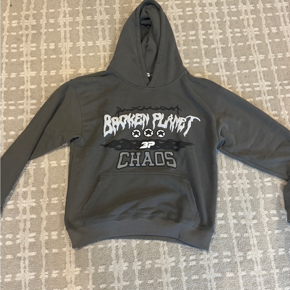 Chaos Gray Hoodie
